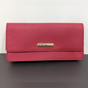 Clutch, burgundy red, Michael Kors